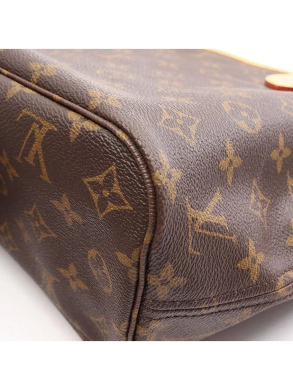 Louis Vuitton Tote Bag Neverfull PM Monogram Canvas Leather